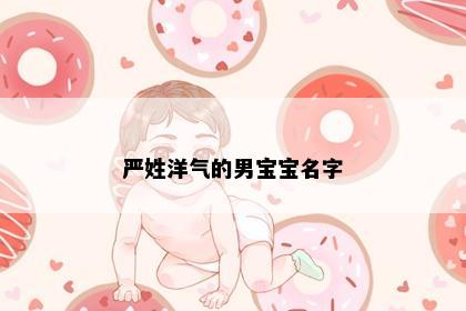 严姓洋气的男宝宝名字